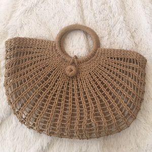Straw purse